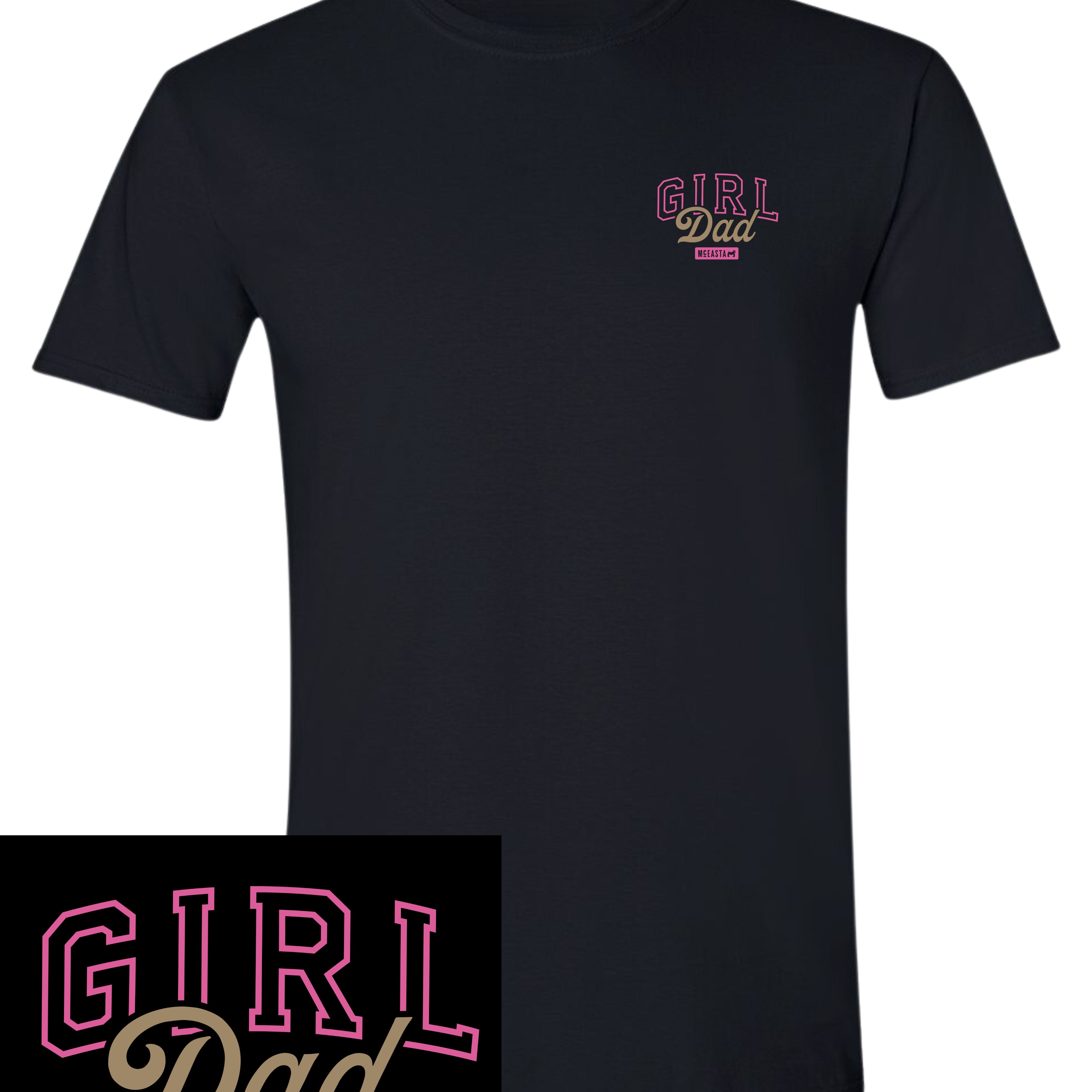 Girl Dad (left chest)