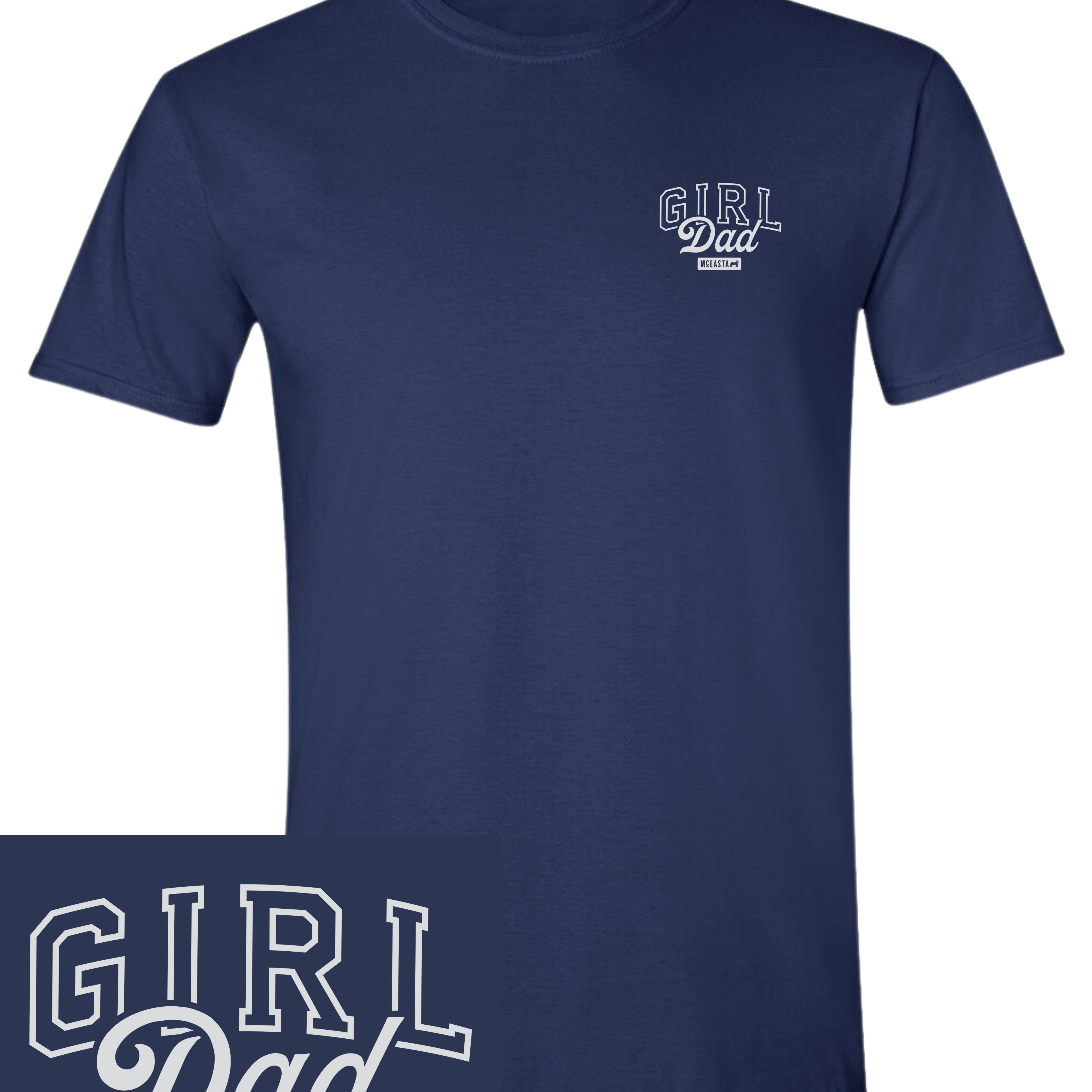 Girl Dad (left chest)