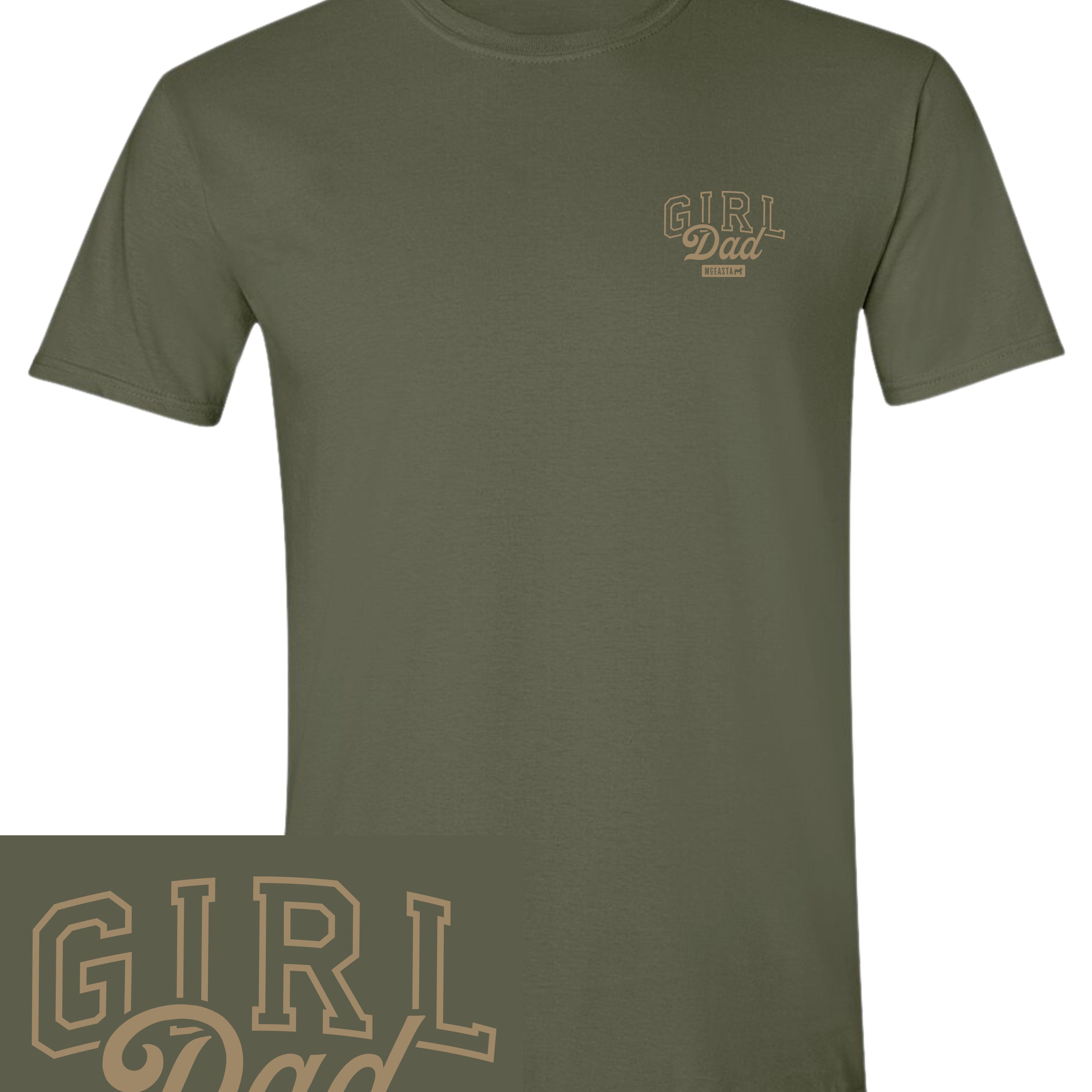 Girl Dad (left chest)