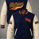 Inferno Vintage Letterman Jacket
