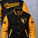 Penguins Vintage Letterman Jacket
